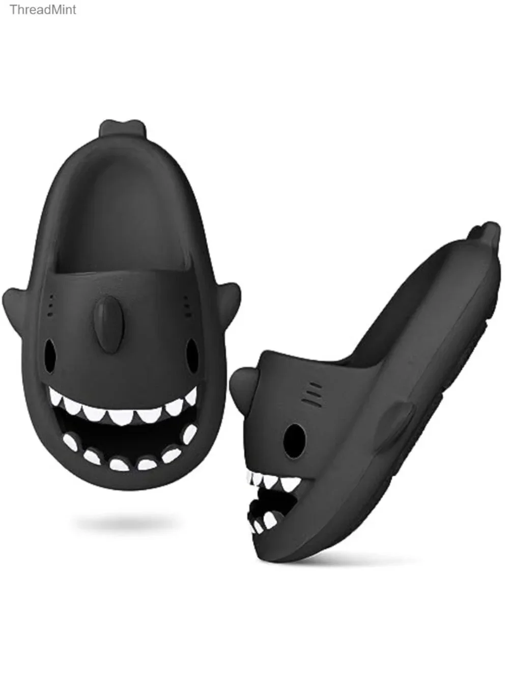 Kids Shark Slides EVA Quick Dry Toddler Boy Girl Non-Slip Pool Beach Sandals